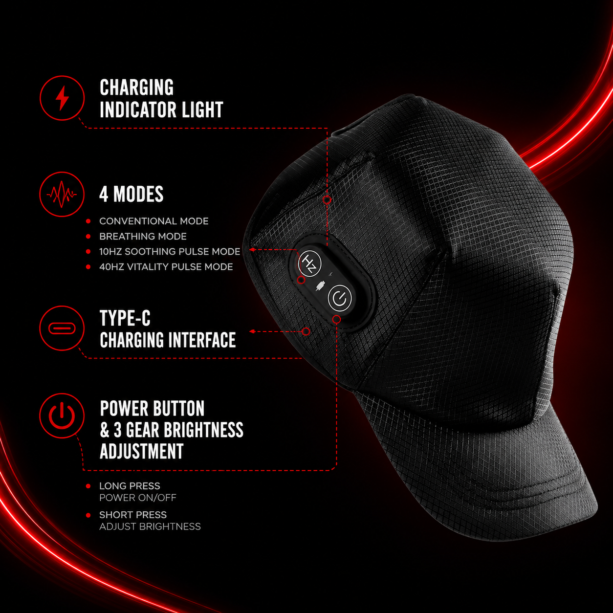 ROOTREVIVE™ Red Light Therapy Cap